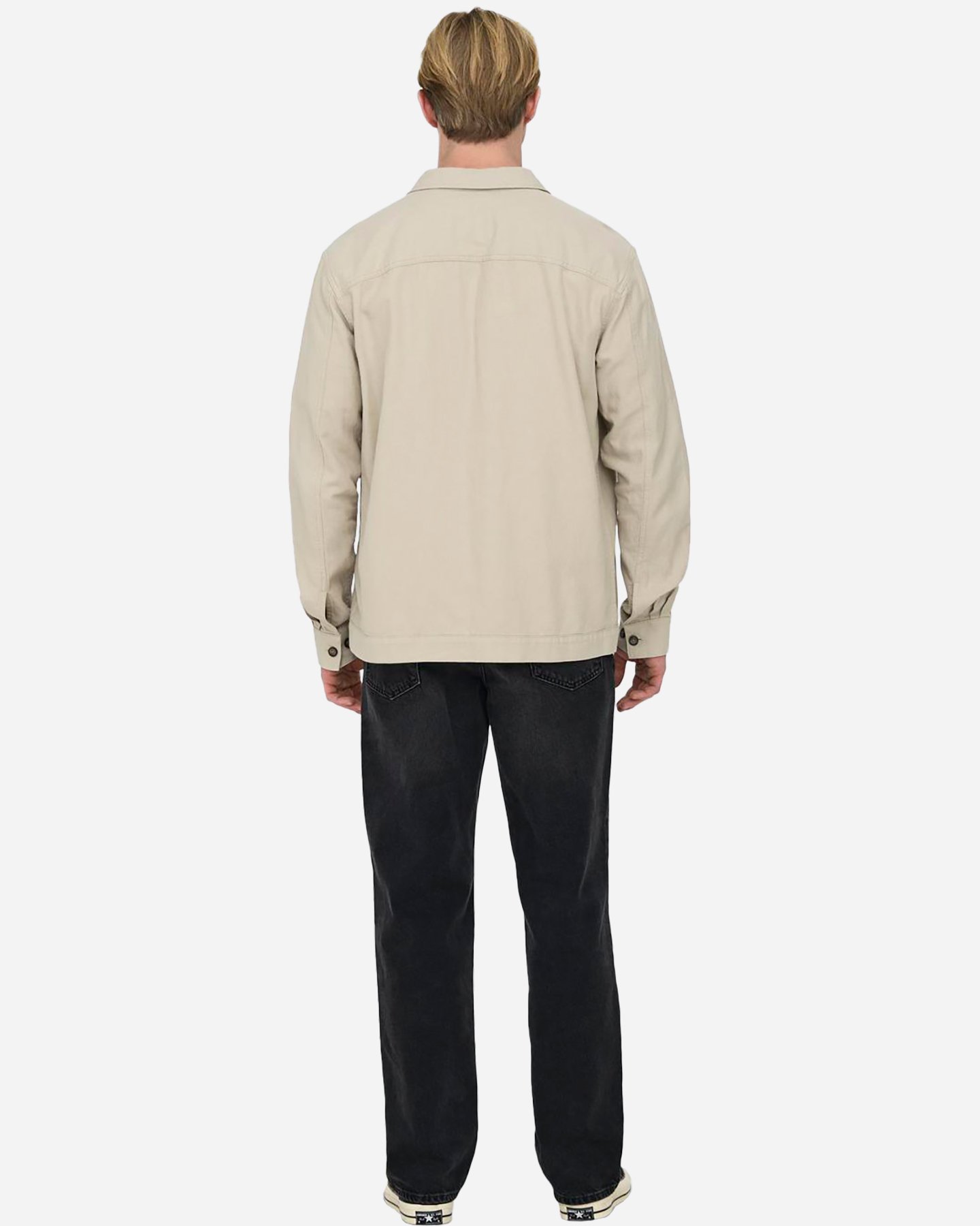 Camicia ONLY & SONS KENNET M - Beige - 4 | Cisalfa Sport